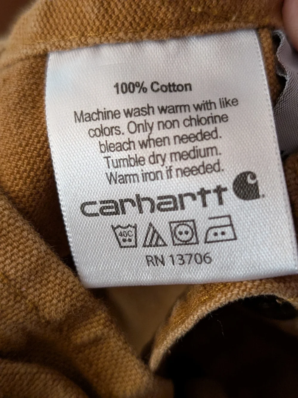 Carhartt sturdy overalls